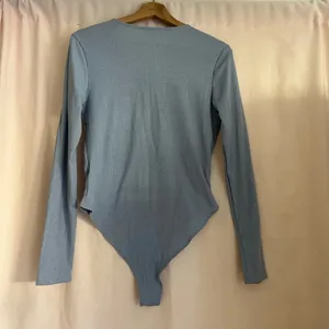 And Now This Light Blue Ribbed Top Size L thumbnail 5