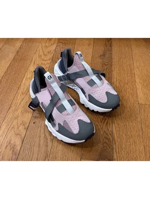 Women's Size 8 COLE HAAN ZERØGRAND Monk Strap Running Shoe Pink Gray Athletic thumbnail 2