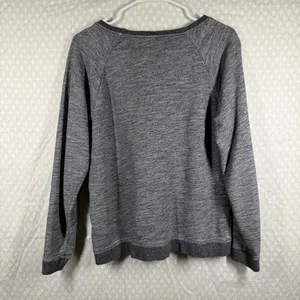 Everlane Heather Gray Round Neck‎ Sweatshirt thumbnail 5