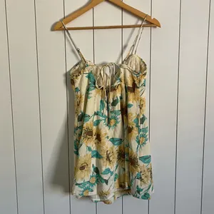 Free People Altura Sunflower Floral Mini Dress thumbnail 7