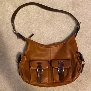 Tignanella leather shoulder bag thumbnail 1