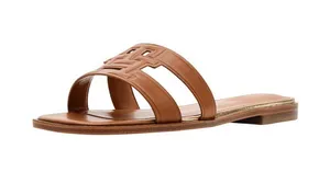 NWT Tommy Hilfiger Womens Terenz H-Band Dress Sandals TWTERENZ Medium Brown 9.5M thumbnail 1