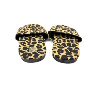 Animal Print Slipper Leopard Flip Flops Slip On Shoes Flat Sandals Summer Sandal thumbnail 4