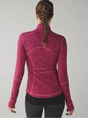 Lululemon Define Jacket Diamond Jacquard Berry Rumble Jewelled Magenta 10 W4100S thumbnail 2
