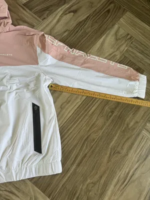 Alphalete Women’s EXP Tech Windbreaker- Himalayan Pink, Size XL thumbnail 7