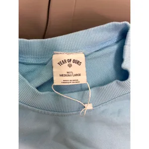 Year of Ours women’s size M/L crewneck sweatshirt in Sky Blue. NWOT thumbnail 5