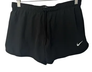 Nike Women's Black Athletic Shorts thumbnail 1