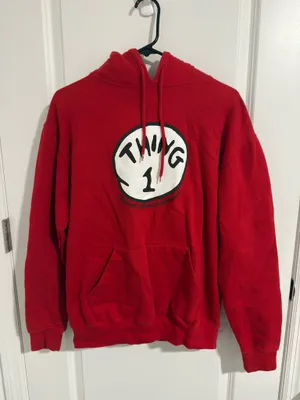 Thing 1 Sweater Red Size M thumbnail 1