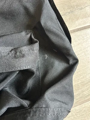 PINK Victoria's Secret Black Mini Backpack with Front Pocket thumbnail 3