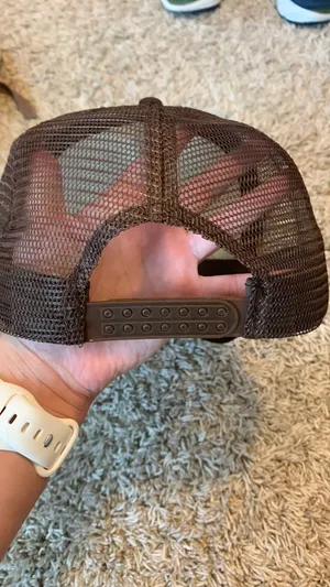 Good Things Take Time Brown Trucker Hat thumbnail 2