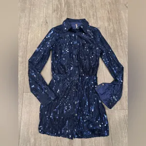 Free People Midnight Sequin Dress thumbnail 6