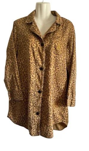 Ralph Lauren Leopard Print pijama thumbnail 1
