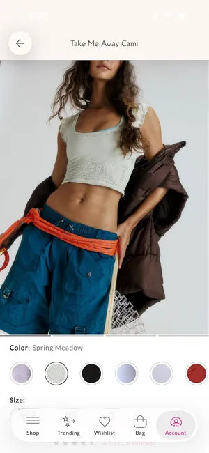 free people take me away cami thumbnail 2