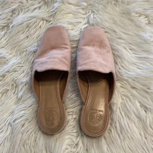 Tory Burch Mules color light pink size 6.5 condition good soft leather thumbnail 11