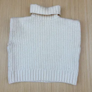 Staud Bette merino wool rib-knit cap sleeve turtleneck sweater size S small NEW thumbnail 13