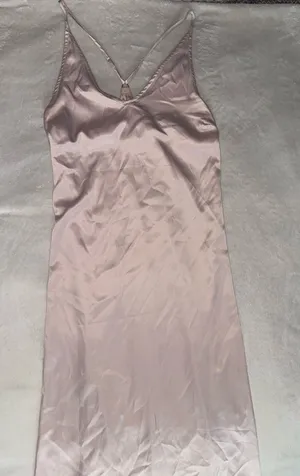 Stars Above Pink Midi Slip Dress thumbnail 1