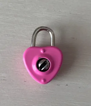 Dolls Kill pink heart locket necklace pendant thumbnail 1