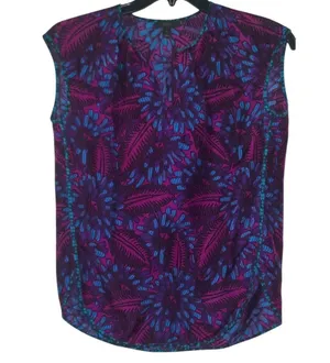J Crew Silk Sleeveless Blouse Size 2 thumbnail 1