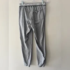 Victoria’s Secret‎ Gray Cotton Lounge Joggers Fold Over Waistband thumbnail 5