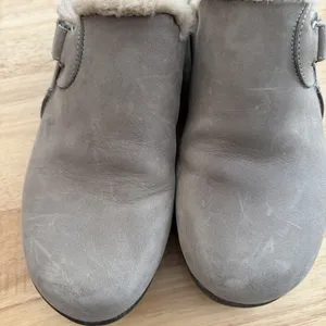 Clarks Roseville Clogs Light Brown Leather‎ Mules Womens Sz 7.5 M Comfort Shoes thumbnail 2
