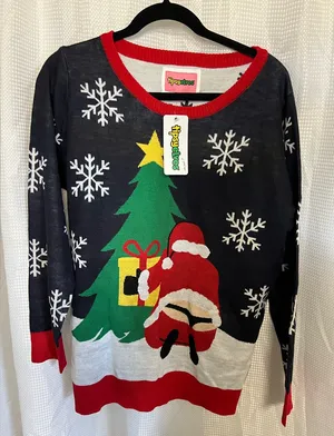 Tipsy Elves Red and White Sweater thumbnail 1