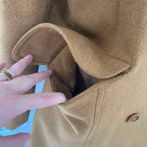 women 6 wool blend fully lined button up pea coat w/front pockets thumbnail 4