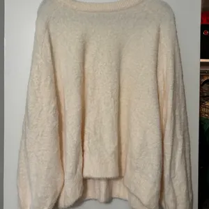 Aerie Soft Cream Crew Neck Sweater thumbnail 2