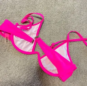 hot pink bikini thumbnail 3