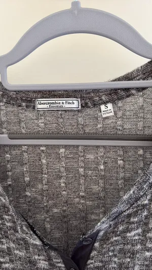 Abercrombie Grey Long Sleeve Top thumbnail 3