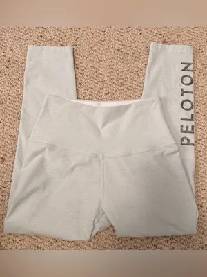 Beyond Yoga x Peloton Spacedye Mint Green Performance Leggings Medium thumbnail 2