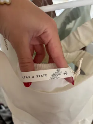 Altar'd State White Dress thumbnail 3