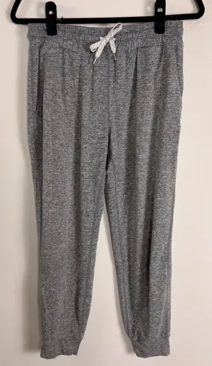 Vuori Performance Joggers Heather Grey Green‎ Slim Fit Activewear Pant Small thumbnail 1
