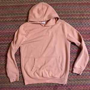 Rose Pink Gap Little Logo Hoodie thumbnail 1