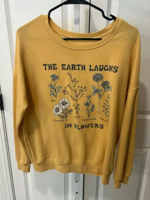 Graphic Crewneck Yellow Size M thumbnail 1