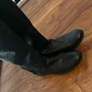 FRYE‎ Women's Melissa Button Back Zip Wide Calf 7 B 76430 4 4001 F 11 thumbnail 4
