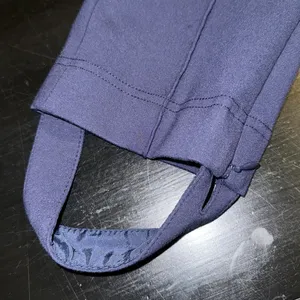 Tory Sport Navy Blue Stirrup Activewear Pants Women XL‎ Stretch Zip Ankle thumbnail 2