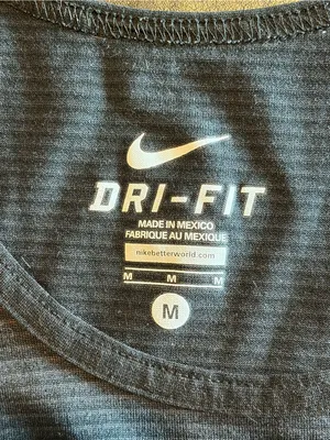 Nike Black Dri-FIT Women's Athletic Tank Top thumbnail 3