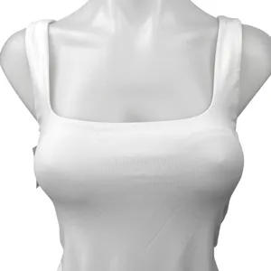 NEW Aritzia Babaton Contour High Leg Square Neck Sleeveless Bodysuit Top Size M thumbnail 3