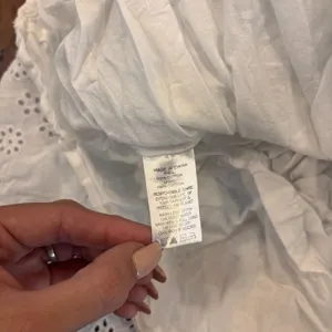 Hill House The Ellie Nap Dress White Women's Size XS Tiered Ruffled Lined Fairy thumbnail 6