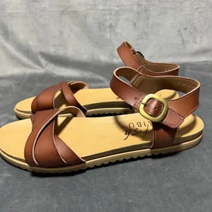 Blowfish Malibu‎ Monte Brown Strappy Ankle Strap Sandals BF-7249 Size 9 thumbnail 2