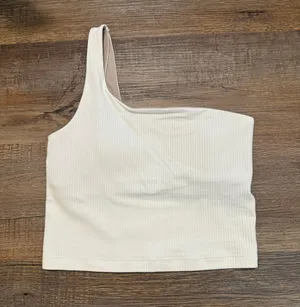 Lululemon Ribbed Asymmetrical Tank Top thumbnail 1