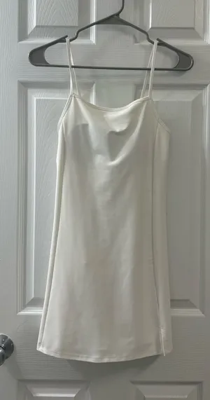 Old Navy White Athletic Dress thumbnail 1