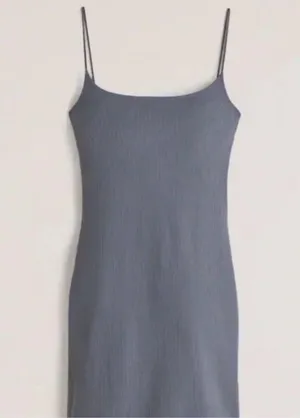 Abercrombie & Fitch Soft A&F Collection Ribbed Mini Bodycon Dress thumbnail 6