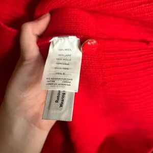 NWT J. Crew Perfect Cable Wool Crewneck Sweater Red/Orange #E5683 Womens Size XL thumbnail 3
