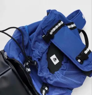 Zara Kappa Backpack/Schoolbag Blue (NWT) thumbnail 2