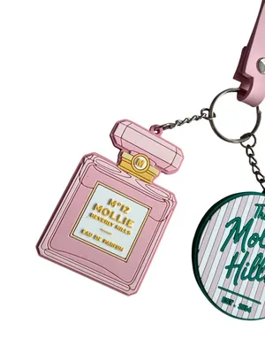 THE MOLLIE HILLS Beverly Hills Keychain NEW NWOT thumbnail 5