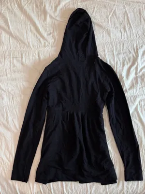 Inc International Concept Vintage Hooded Cotton Peplum Jacket thumbnail 2