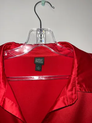 Wild Fable Red Satin Blouse thumbnail 3