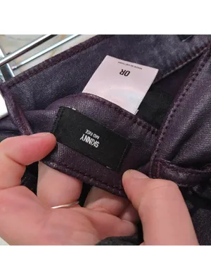 Express Skinny Mid Rise Coated Jean thumbnail 5