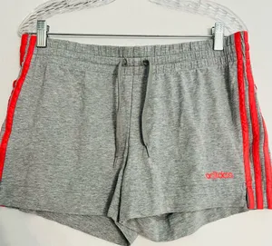 Adidas Ladies Gray Athletic Shorts thumbnail 1